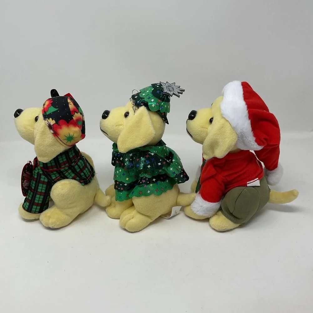 Raising Canes Christmas Vacation Plush Set Aunt Bethany Tree Santa 2022 Lot of 3